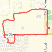 Walked 2.21 mi on 11/17/2012