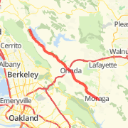 Moraga -- Orinda -- San Pablo Dam Rd