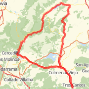 Tres Cantos - P. de Navacerrada - P. de Canencia