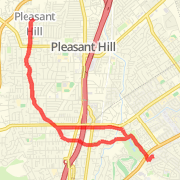 A 9.19 mi Run / Jog mapped on Sun Nov 18 2012