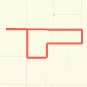 A 7.33 mi Run / Jog mapped on Sun Nov 18 2012