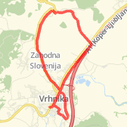 Vrhnika - Verd - Ligojna - Sinja Gorica - Vrhnika