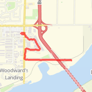 2.80 km Run in Richmond on 2012-11-21 7:23 PM