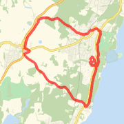 11.73km run on 24.11.12
