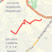 2.99km road cycling on 24/11/12