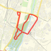 A 9.99 km Run / Jog mapped on Sun, 25 Nov 2012