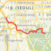 Seoul 4 mile run
