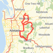 Gawler Wheelers-ROUTE76C-Golden Grove-Adelaide-Mt Lofty-Ashton-Corkscrew-Gorge-Golden Grove-HILLS