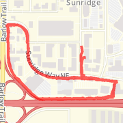 6.43km run on 2012-11-27