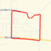 Ran 2.04 mi on 11/27/2012