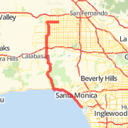 A 50.62 km Bike Ride mapped on Thu Nov 29 2012