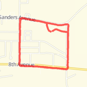 Ran 3.92 mi on 11/29/2012