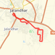 21.84 kilometer Road Cycling on Nov 30, 2012 at 06:12 am