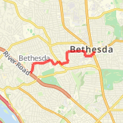 River Rd Unitarian Church to Bethesda Metro