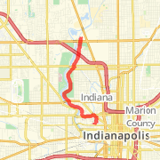 IU to White River to Canal to IMA to infinity