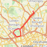 8.57mi run on 02/12/2012