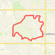 Walked 3.42 mi on 12/3/2012