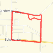 Ran 3.94 mi on 12/04/2012
