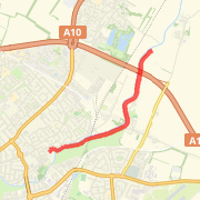 A 6.17 km Run / Jog mapped on Wed Dec 05 2012