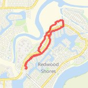 3.35 mi Dog Walk in Redwood City on Dec 5, 2012, 7:00 PM