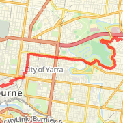 17.50km hike on 6/12/12
