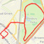 5.37mi run on 08/12/2012