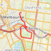 Top of Lonsdale St to the Tan (Return)