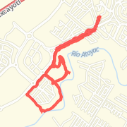 12.19km mountain bike on 09/12/12