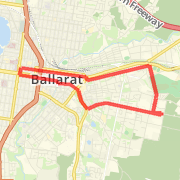 16/04/2010 Route Run route image