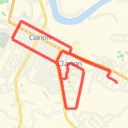 5.4 MILE C.U. GYM RUN