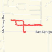 1.50 mile Walk in Independence on Dec 10, 2012 at 09:25 pm