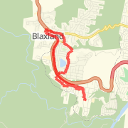 Brook Road to Blaxland Shops via Lagoon and return via High School (10km)