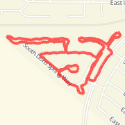 Walked/ jogged the dog 2.00 mi on 12/12/2012