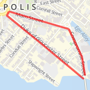 NB Annapolis one mile