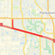 Out & Back Davie, FL 5.2 m.