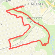 4.73km hike on 2012-12-15