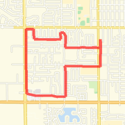 4 miles from LPT