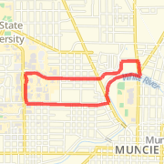 3 mile route