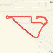 Walked the dog 1.26 mi on 12/16/2012