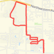 Christmas Lights Run 12/20/12