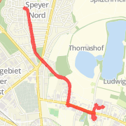 6.87km road cycling on 19.12.12