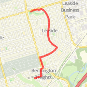 3.10km hike on 2012-12-21