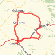 Bike: Cervera-guissona-vicfred-sant ramon-estar&agrave;s-cervera-prenyanosa-cervera