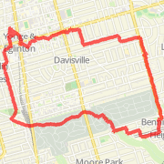 9.56km hike on 2012-12-22