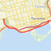 12.92km hike on 2012-12-22