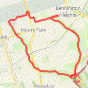 7.25km hike on 2012-12-26