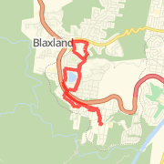 Brook Road to East Blaxland via Mitchells Pass and return (10km)