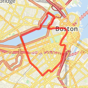 Loop around Charles from apt