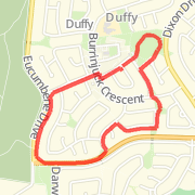 A 3.33 km Walk mapped on Sat Dec 29 2012