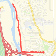 5.83km run on 2012-12-29